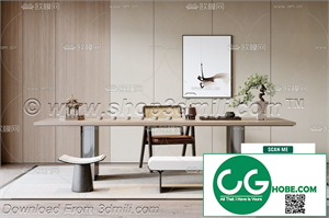Tea Room 42 3D Model